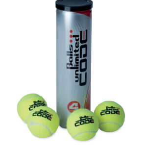 Teniszlabda labdák Unlimited Code Red ,  – 4-es doboz, ITF jóváhagyással
