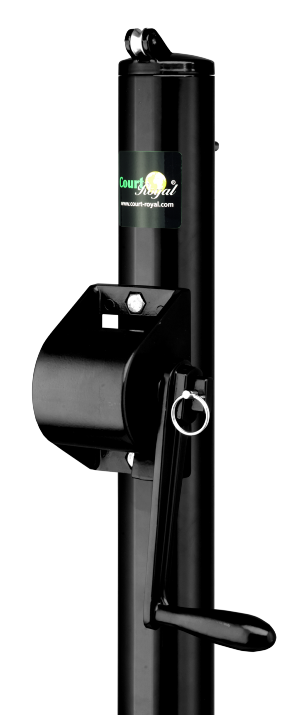 Pickleball hálótartó oszlop -  fekete