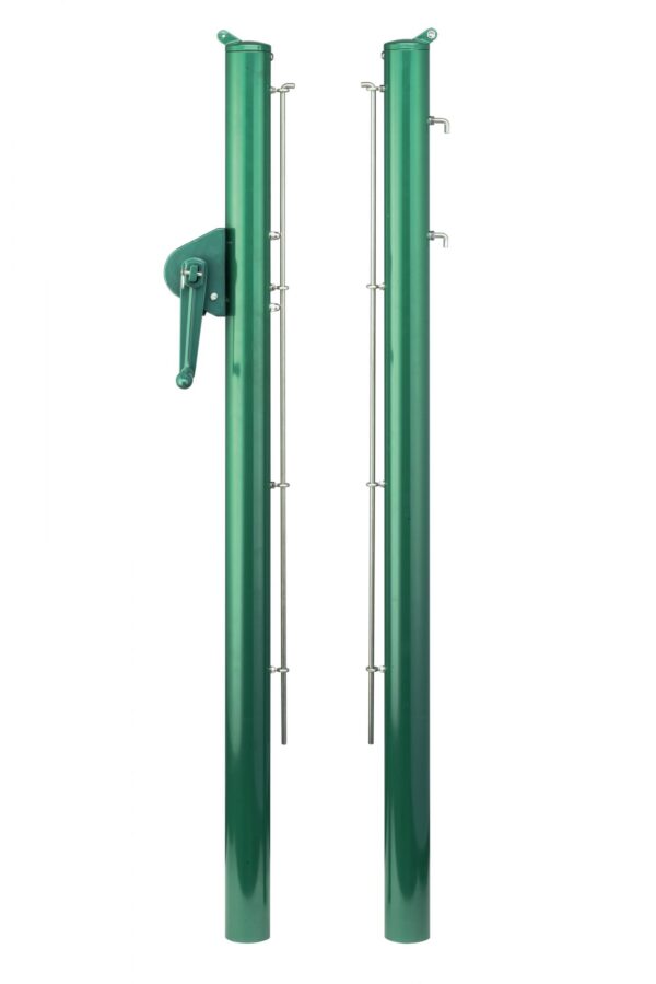 Pickleball hálótartó oszlop -  zöld